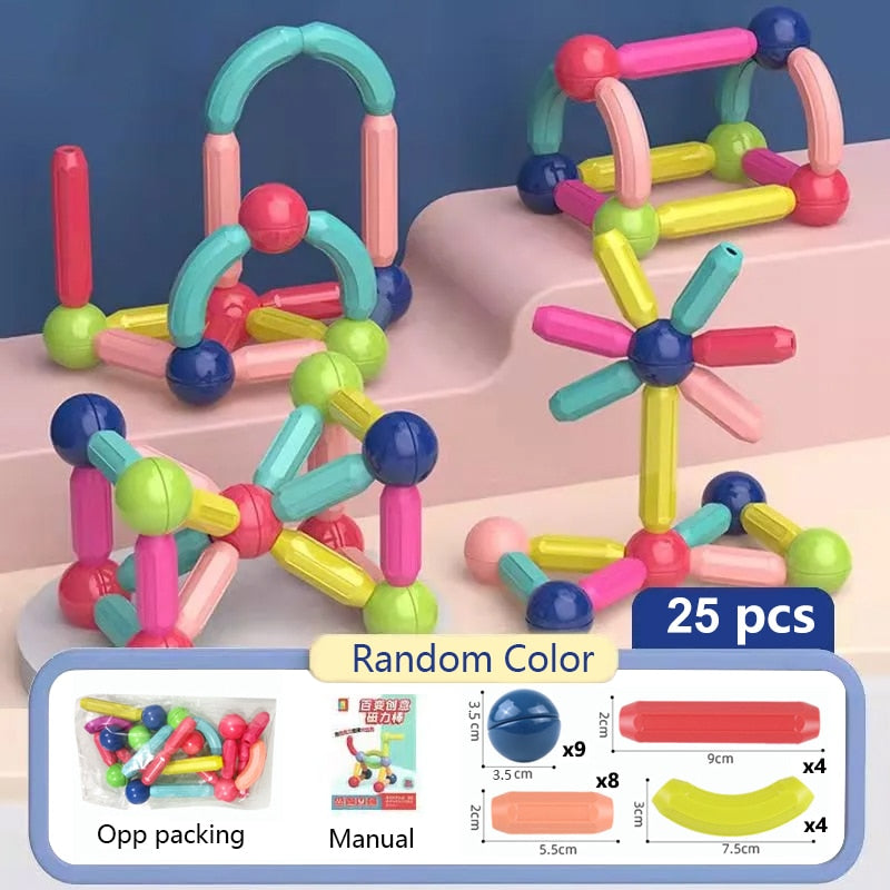 Magnetic Building Blocks-Crafty Monkey