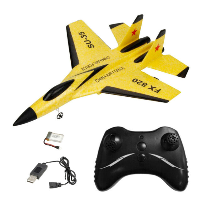 Remote Controlled (RC Jet) Airplane-Crafty Monkey