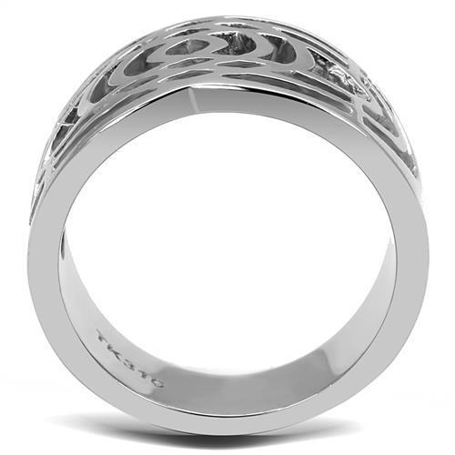 Women Stainless Steel No Stone Rings-Crafty Monkey