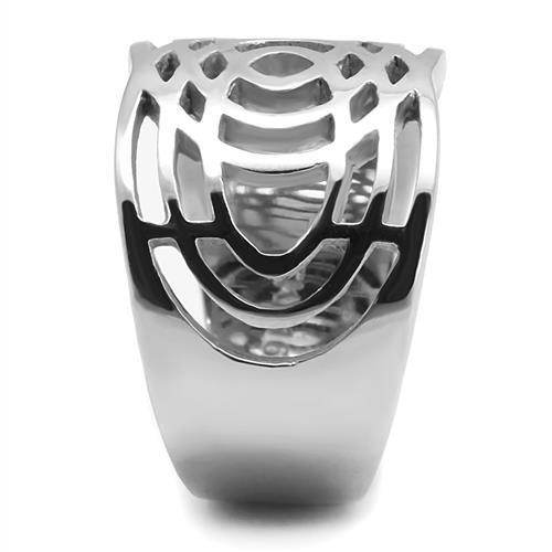 Women Stainless Steel No Stone Rings-Crafty Monkey