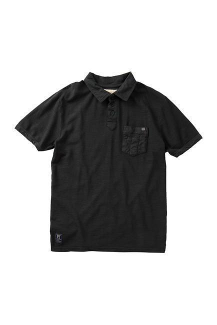 Grey Pique Polo Shirt-Crafty Monkey