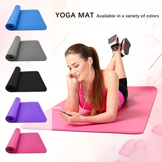 Large Size Slip-Resistant Yoga Fitness Mat-Crafty Monkey