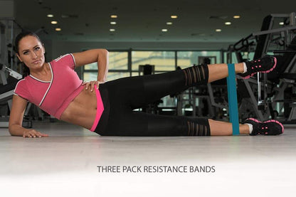 Muscle Recovery & 3 Pack Resistance Band Bundle-Crafty Monkey