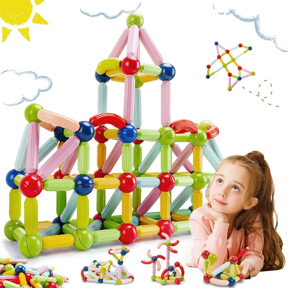 Magnetic Building Blocks-Crafty Monkey