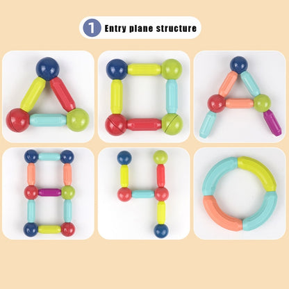 Kids Magnetic Constructor Blocks-Crafty Monkey