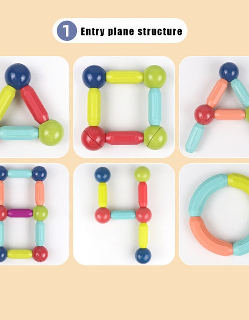 Load image into Gallery viewer, Kids Magnetic Constructor Blocks
