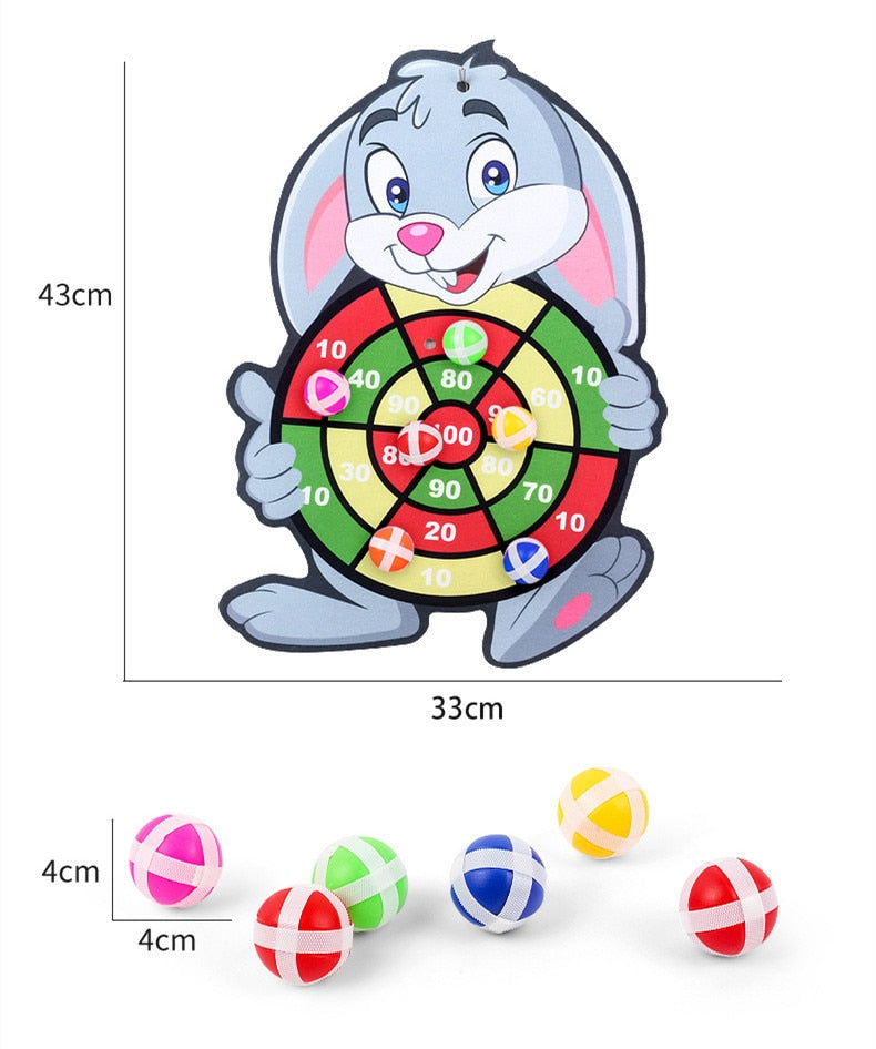 Cartoon Dart Board-Crafty Monkey