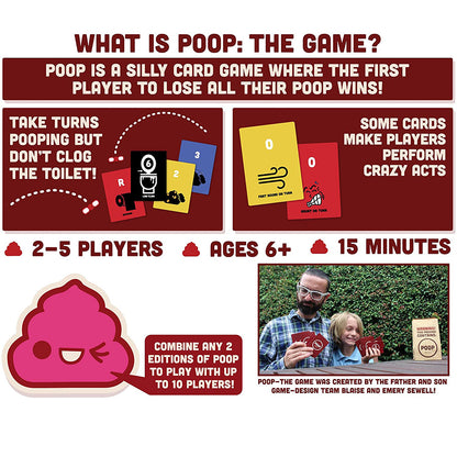 New Poop Card Games-Crafty Monkey