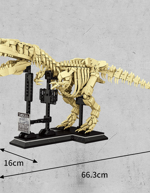 Load image into Gallery viewer, T-rex Dinosaurs Fossil Building Blocks
